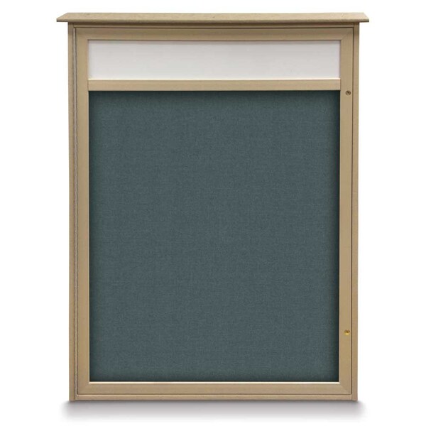 Double Door Enclosed Indoor Letterboard